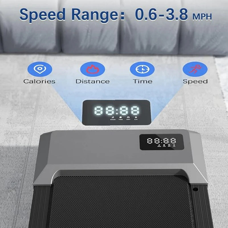 Superun 2In1 Home Treadmill Walking Running Machine