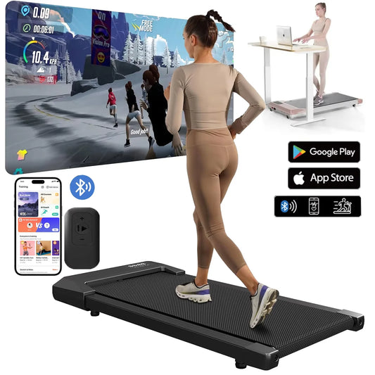 Superun 2In1 Home Treadmill Walking Running Machine