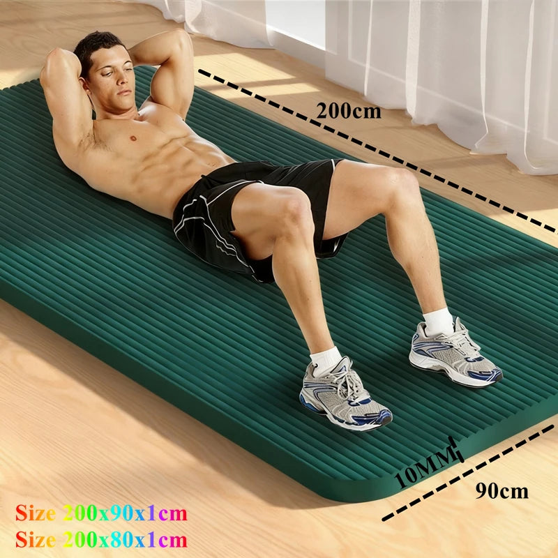 Yoga Mat Non Slip Waterproof Durable Yoga Pilates Fitness