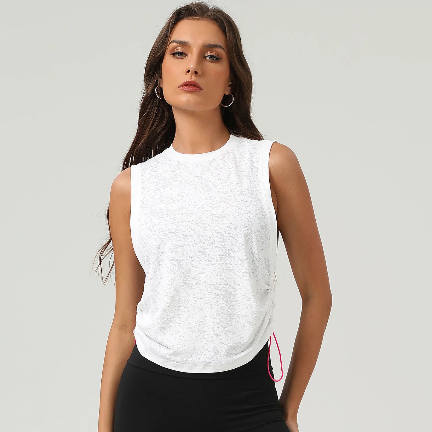 Gym Tank Top Woman Yoga Vest 2025 Mesh Sports Blouses Women Sportswear Workout Pilates Clothes Activewear White Black Yellow XL