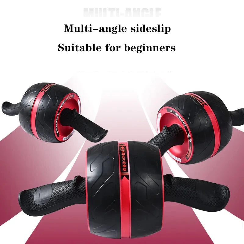 Silent Abdominal Muscle Trainer Ab Roller Wheel For Home Gym