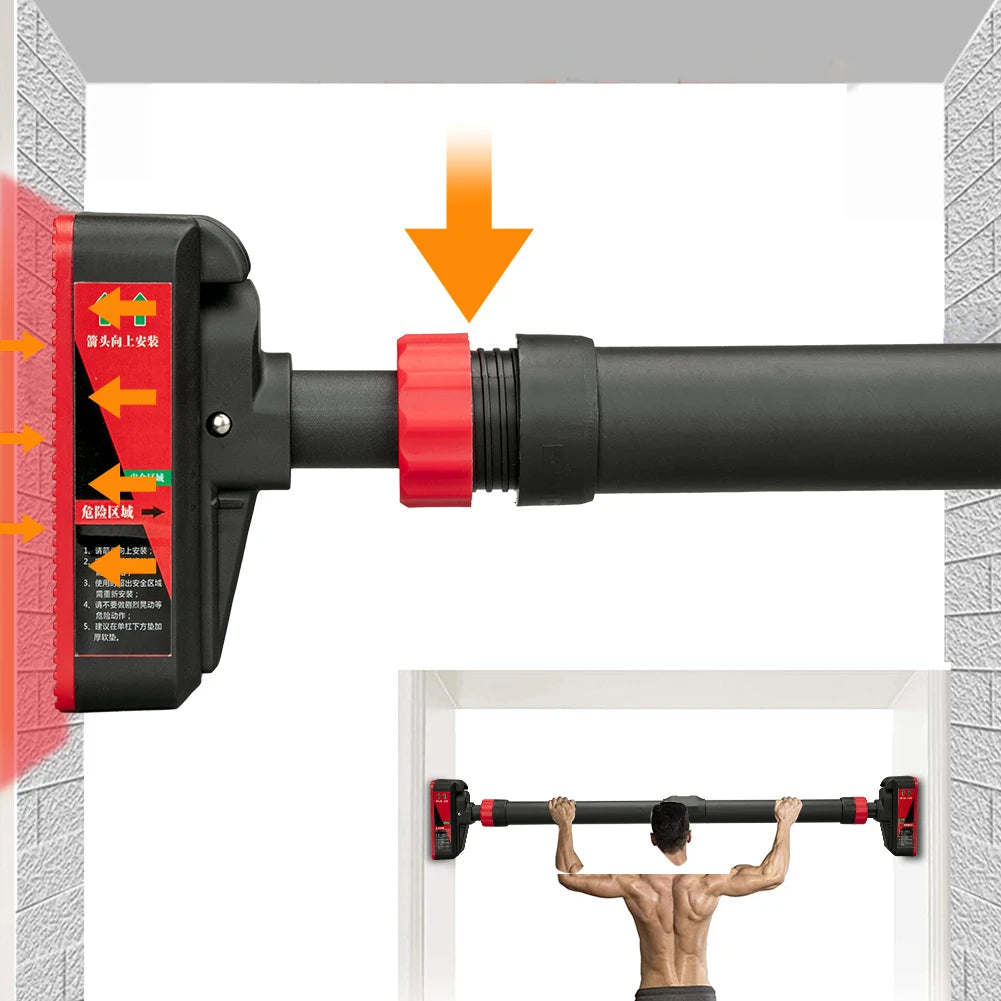 Twister CK Doorway Pull Up Bar Strength Training Level Gauge