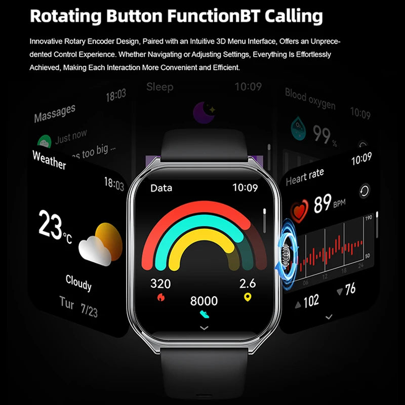 OPPO Ultra Thin Smartwatch With 70 Sports Modes Health Monitor