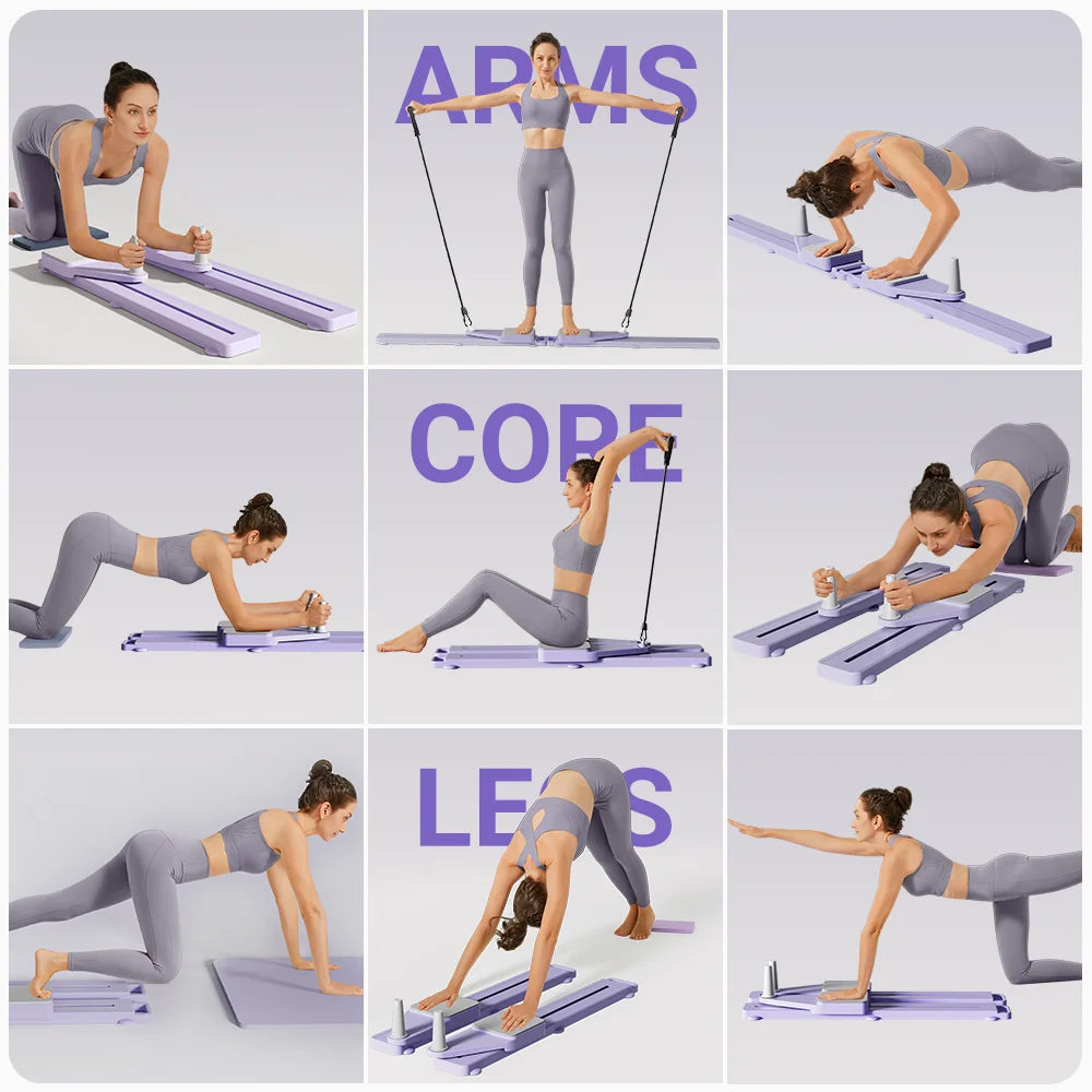 Cursor Fitness 2-In-1 Abs And Ski Board Core Trainer