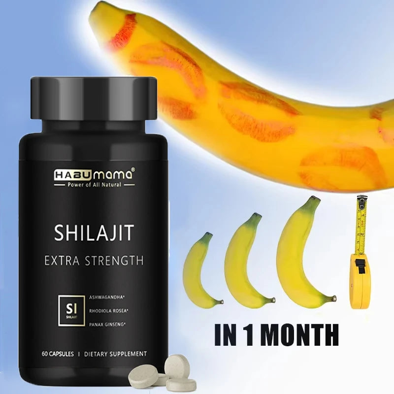 HABUMAMA Shilajit Male Enhancement Strength Endurance and Reproductive Health