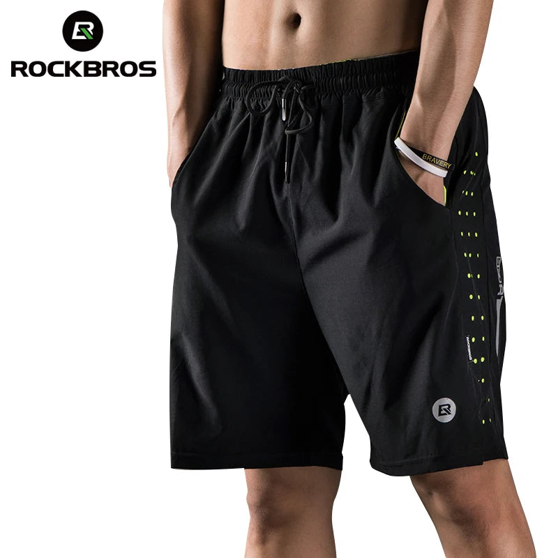 ROCKBROS Bicycle Shorts Men Quick Dry Breathable Pockets MTB