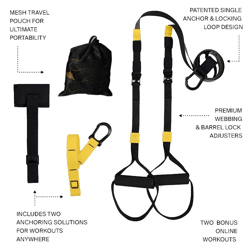 Hanging Training Strap Adjustable Fitness Band For Chest Exercises