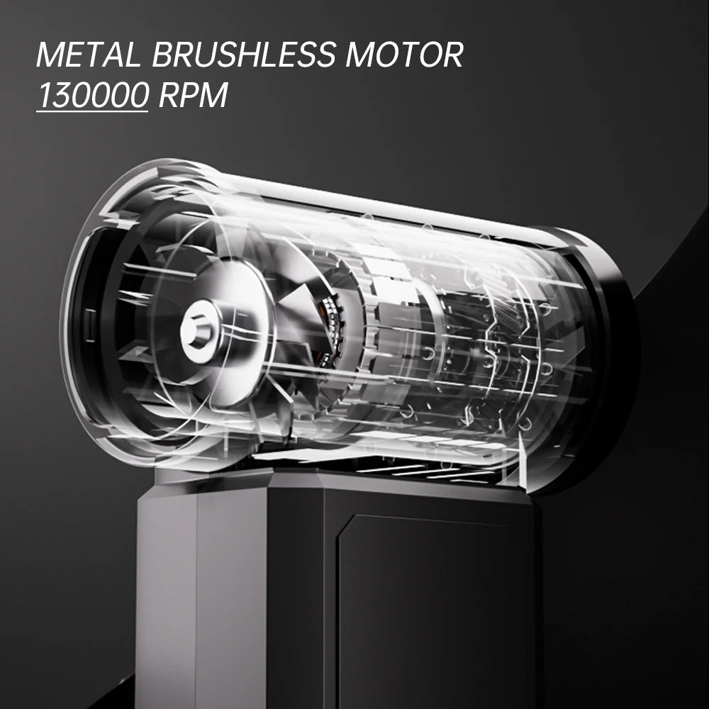BOOSTER W01 Mini Turbo Fan Jet Fan Powerful Air Blower 100,000 RPM Powerful Blower with High Speed Duct Fan Turbo Blower